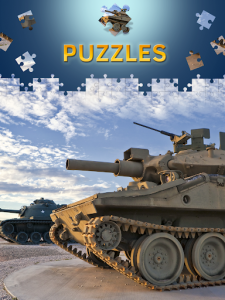 اسکرین شات بازی Military Tank Jigsaw Puzzles 6