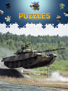 اسکرین شات بازی Military Tank Jigsaw Puzzles 2