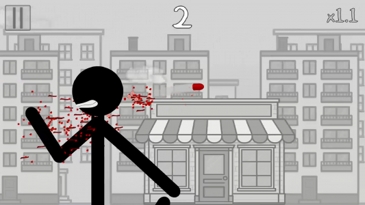 اسکرین شات 1 بازی Stickman Insane Bullet