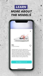 اسکرین شات برنامه Wanna Kicks : AR sneakers try on 4