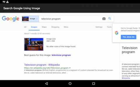 اسکرین شات برنامه Search Google Using Image 4