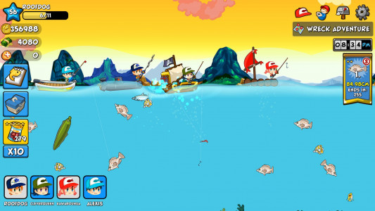 اسکرین شات بازی Fishing Break Online 1