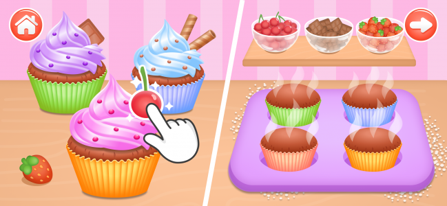 اسکرین شات 3 بازی Kids Cooking Games 2+ Year Old