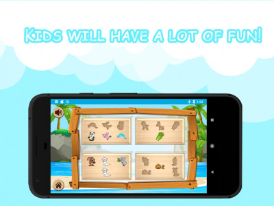 اسکرین شات 2 برنامه Baby Puzzle Game