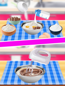 اسکرین شات 4 برنامه Cake Cooking Maker Games