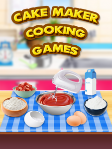 اسکرین شات برنامه Cake Cooking Maker Games 1