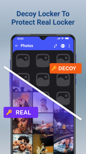 اسکرین شات 5 برنامه Calculator Lock - Hide Photos