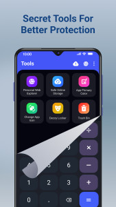 اسکرین شات 3 برنامه Calculator Lock - Hide Photos