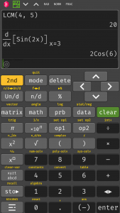 اسکرین شات برنامه Scientific calculator 30 34 2
