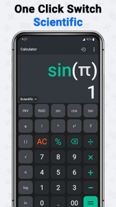 اسکرین شات 3 برنامه Calculator: Calculator App