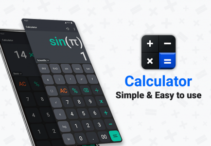اسکرین شات 1 برنامه Calculator: Calculator App