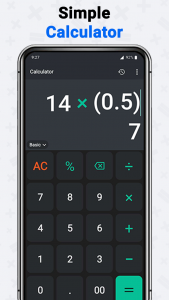 اسکرین شات 2 برنامه Calculator: Calculator App