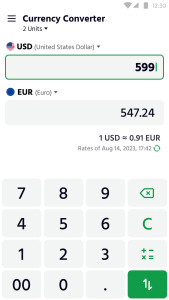 اسکرین شات 3 برنامه Calculator: Simple Calculator