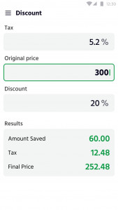 اسکرین شات 5 برنامه Calculator: Simple Calculator