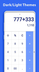 اسکرین شات برنامه Basic Calculator with History 3