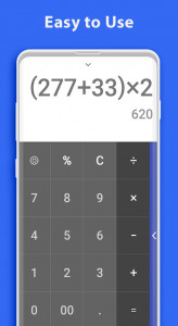 اسکرین شات برنامه Basic Calculator with History 2