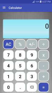 اسکرین شات برنامه Calculator 1