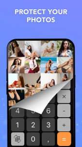اسکرین شات 2 برنامه Calculator Vault - Hide Photos