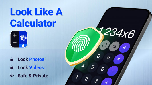 اسکرین شات برنامه Calculator Lock - Photo Vault 1