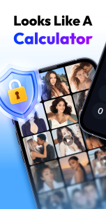 اسکرین شات 1 برنامه Calculator Lock - Photo Vault