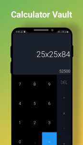 اسکرین شات 6 برنامه Calculator Lock Calculator App