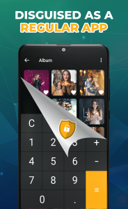 اسکرین شات برنامه Calculator Lock - Hide Photo 4