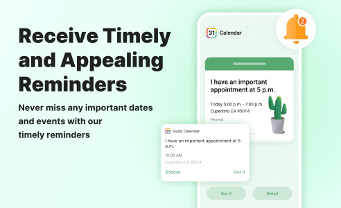 اسکرین شات 6 برنامه Calendar Planner - Agenda App