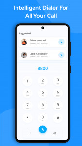 اسکرین شات برنامه Phone Call Dialpad - Caller ID 6