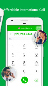 اسکرین شات 3 برنامه Call App:Unlimited Call & Text