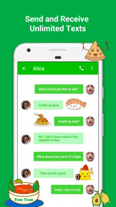 اسکرین شات 6 برنامه Call App:Unlimited Call & Text