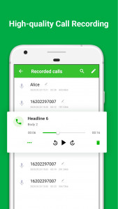 اسکرین شات برنامه Call App:Unlimited Call & Text 7