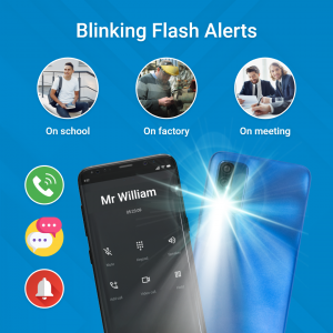 اسکرین شات برنامه ZFlash.io Flash Alert Call Sms 1