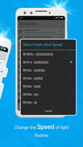 اسکرین شات 4 برنامه Flash Alert : Call and Sms