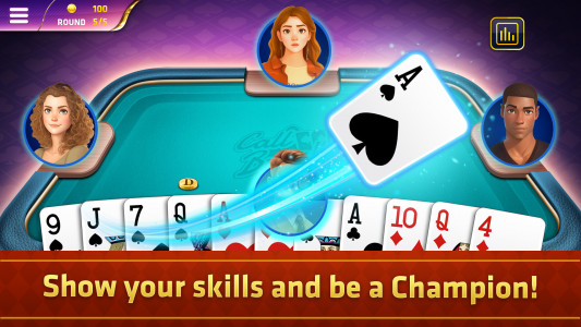 اسکرین شات بازی Callbreak: Classic Card Games 1