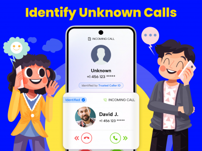 اسکرین شات 1 برنامه Trusted Caller ID: Spam Block