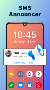 اسکرین شات 3 برنامه Caller Name Announcer - SMS