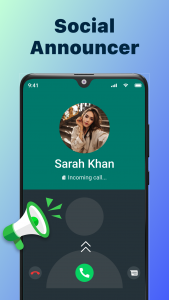 اسکرین شات برنامه Caller Name Announcer - SMS 4