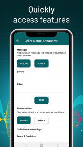 اسکرین شات برنامه Caller Name Announcer 4