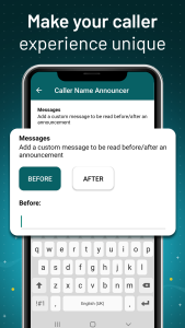 اسکرین شات 3 برنامه Caller Name Announcer