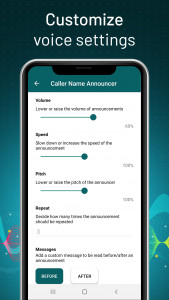 اسکرین شات برنامه Caller Name Announcer 5