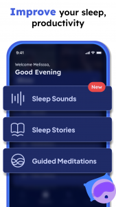 اسکرین شات برنامه Calm Sleep Sounds & Tracker 6