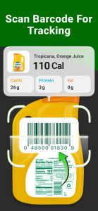 اسکرین شات 2 برنامه Calo: AI Food Calorie Counter