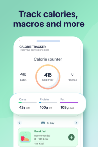 اسکرین شات 2 برنامه AI Calorie Counter App