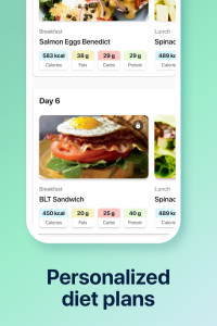 اسکرین شات برنامه AI Calorie Counter App 4