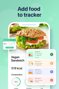 اسکرین شات 4 برنامه AI Calorie Counter App
