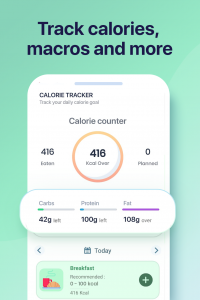 اسکرین شات برنامه AI Calorie Counter App 1