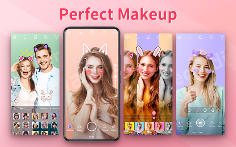 اسکرین شات 1 برنامه Beauty Camera - Selfie Camera
