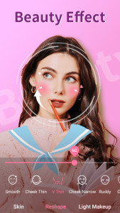 اسکرین شات 3 برنامه Beauty Camera - Selfie Camera