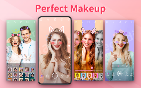 اسکرین شات برنامه Beauty Camera: Selfie & Editor 1