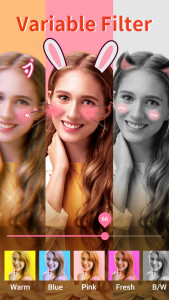 اسکرین شات برنامه Beauty Camera: Selfie & Editor 5